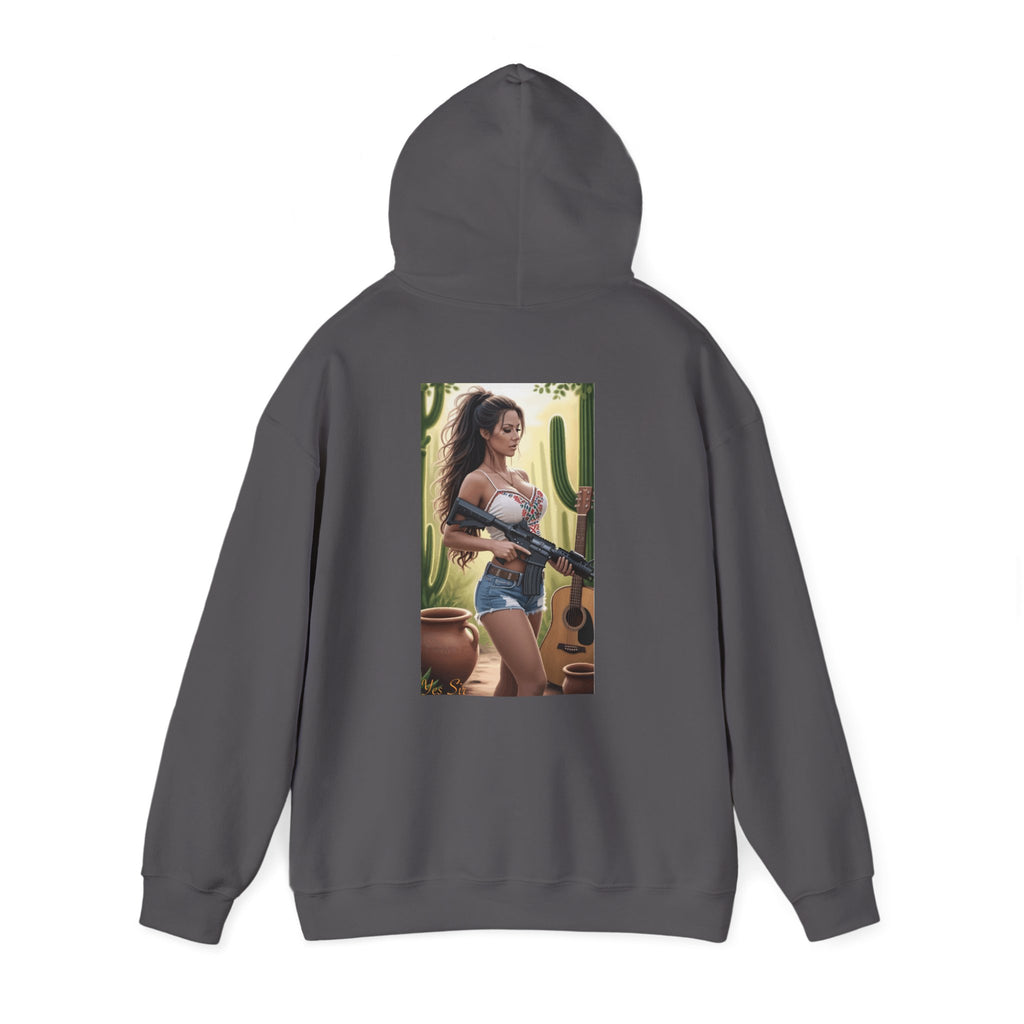 Nice Guitar- Yes Sir Hoodie | Parental Advisory  for the Bearded