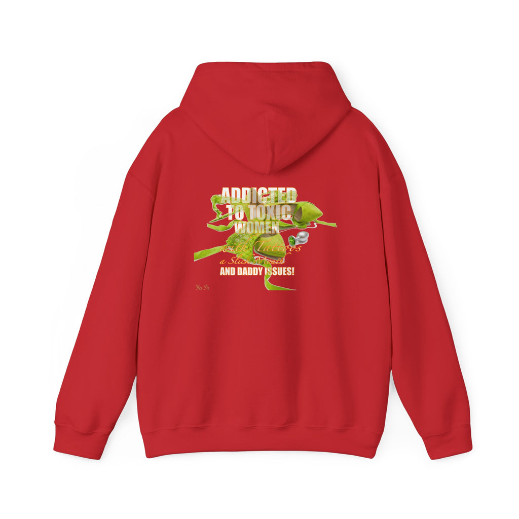 Addicted | Yes Sir Hoodie | Recovering Addict Graphic Hoodie