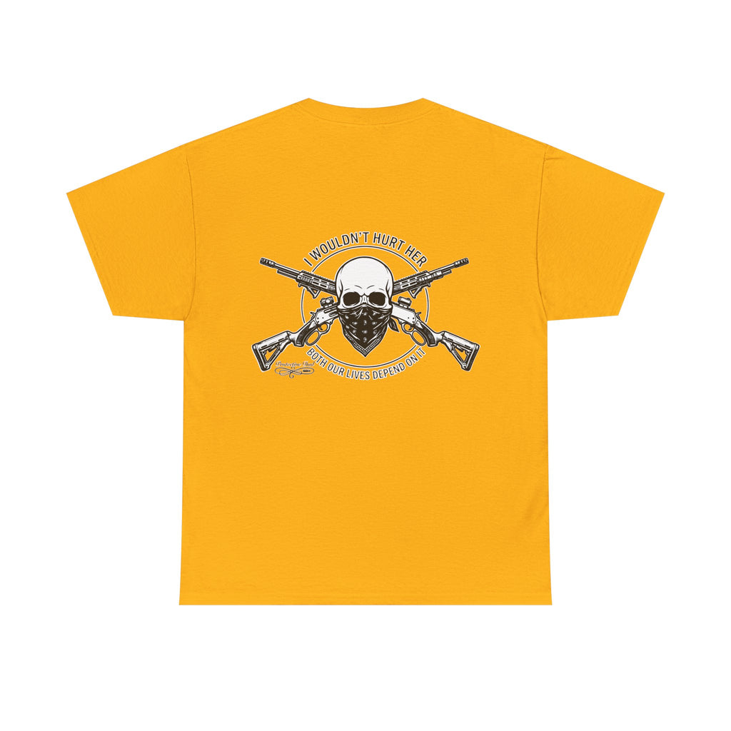 Protective Dad Lever Actions T-Shirt | Here’s Your Warning