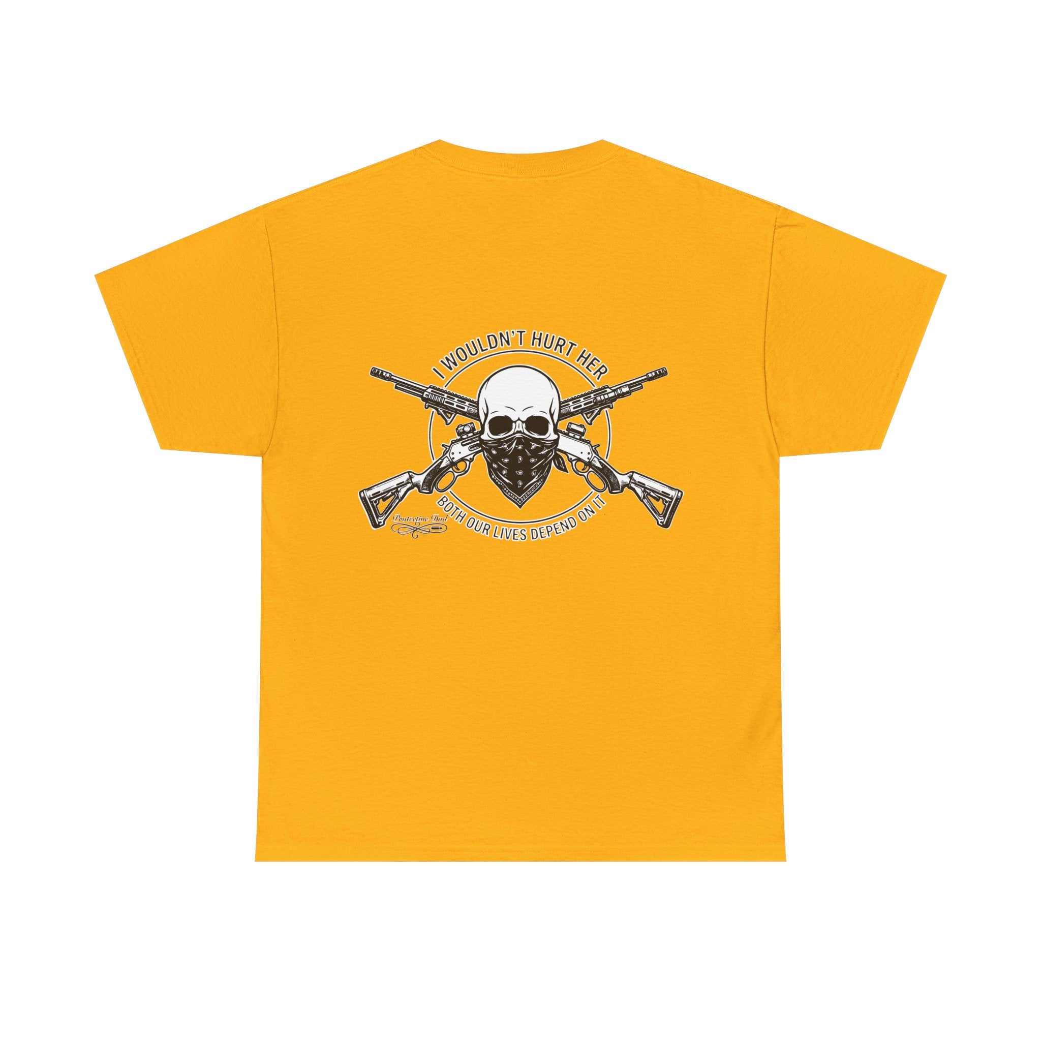 Protective Dad Lever Actions T-Shirt | Here’s Your Warning