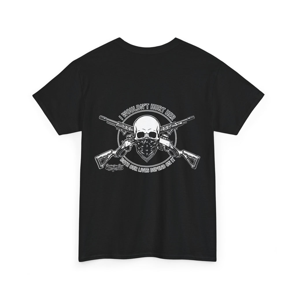 Protective Dad Lever Actions T-Shirt | Here’s Your Warning