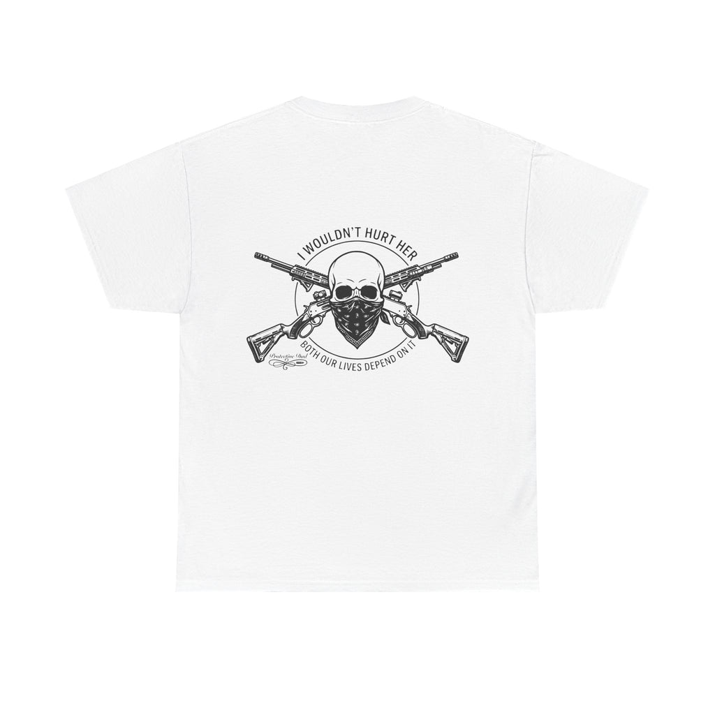 Protective Dad Lever Actions T-Shirt | Here’s Your Warning