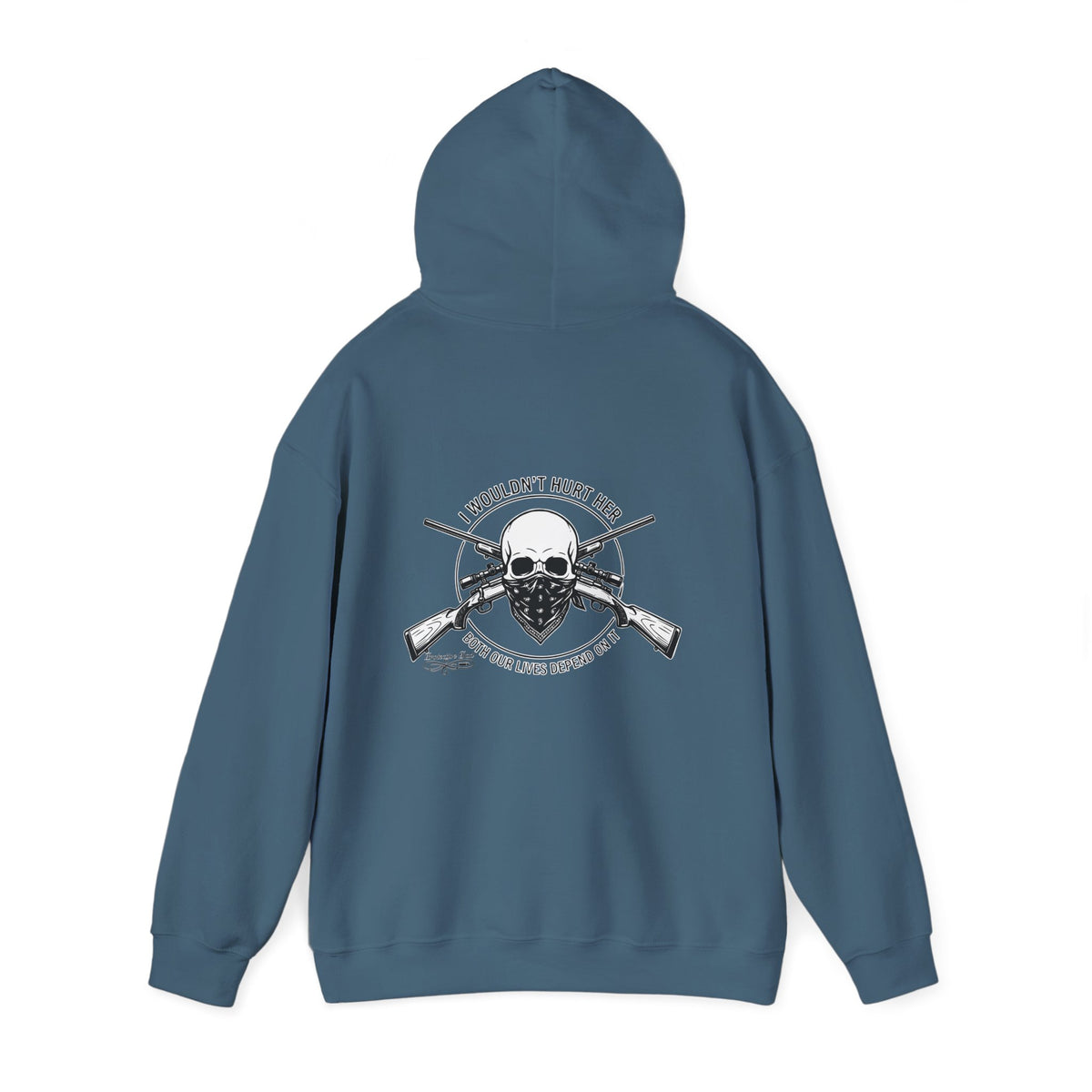 Protective Dad Rifle - Hoodie | Here’s Your Warning