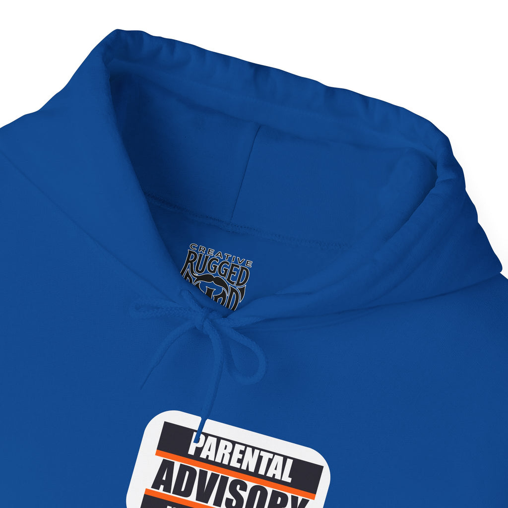 Under the Moon Light Yes Sir Hoodie | Parental Advisory  for the Bearded