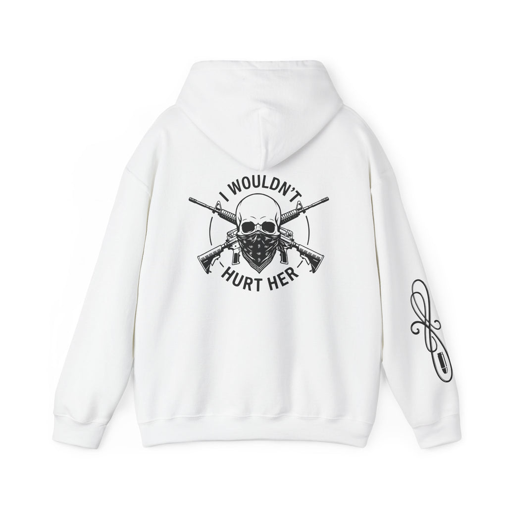 Protective Dad-Assault Rifles Hoodie | Here’s Your Warning