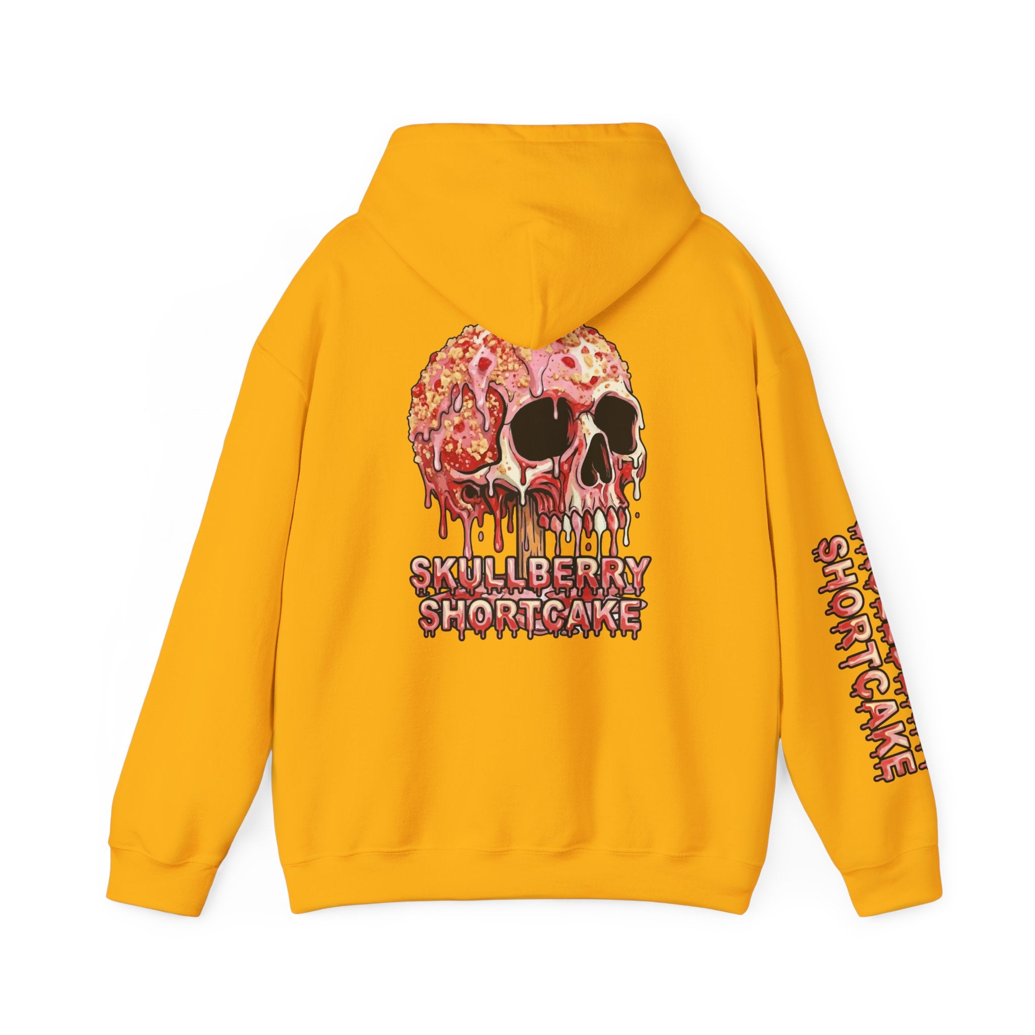 Skullcream-Skullberry Shortcake Hoodie | Dripping Skull Graphic