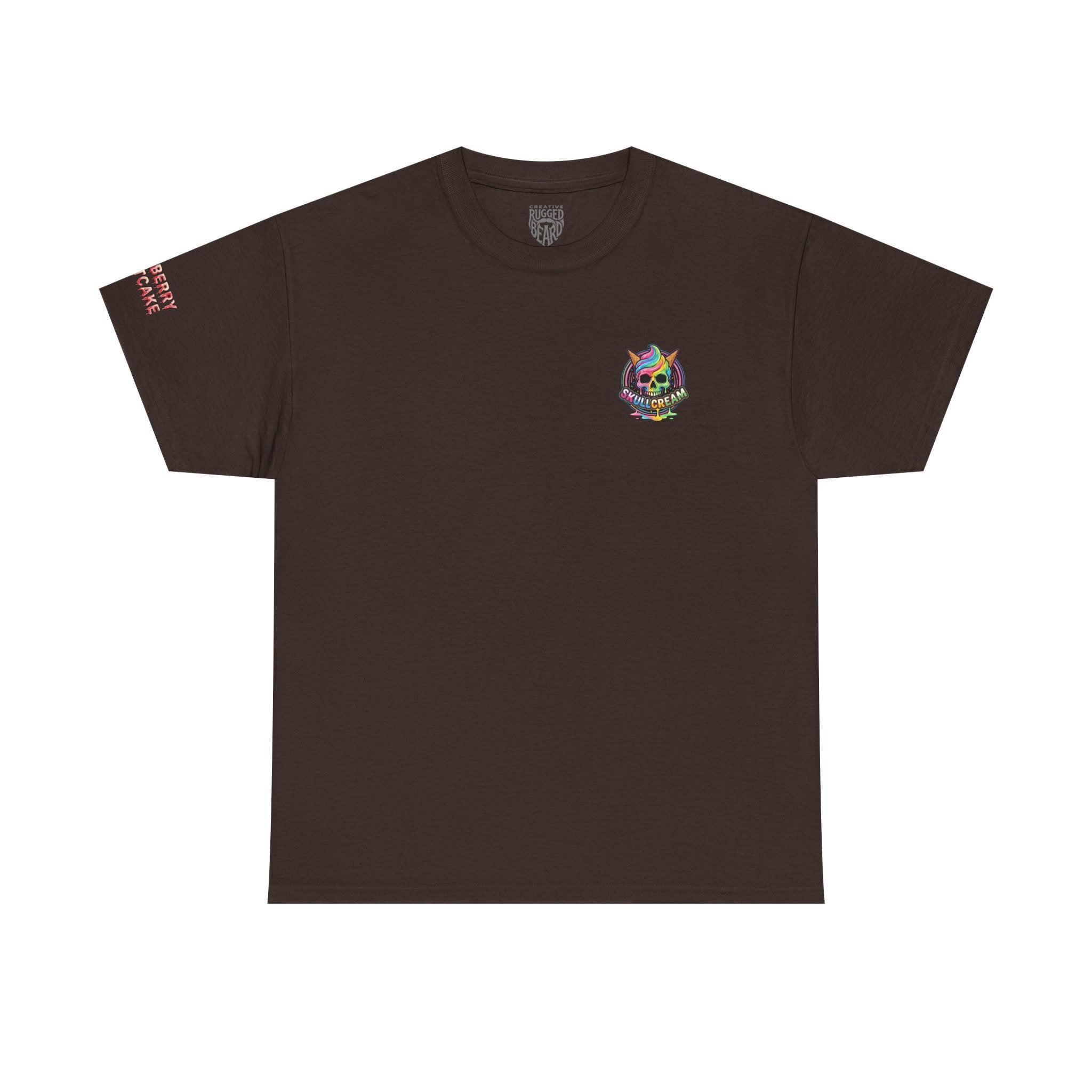 Skullcream-Skullberry Shortcake T-Shirt | Colorful Drip Graphic Tee
