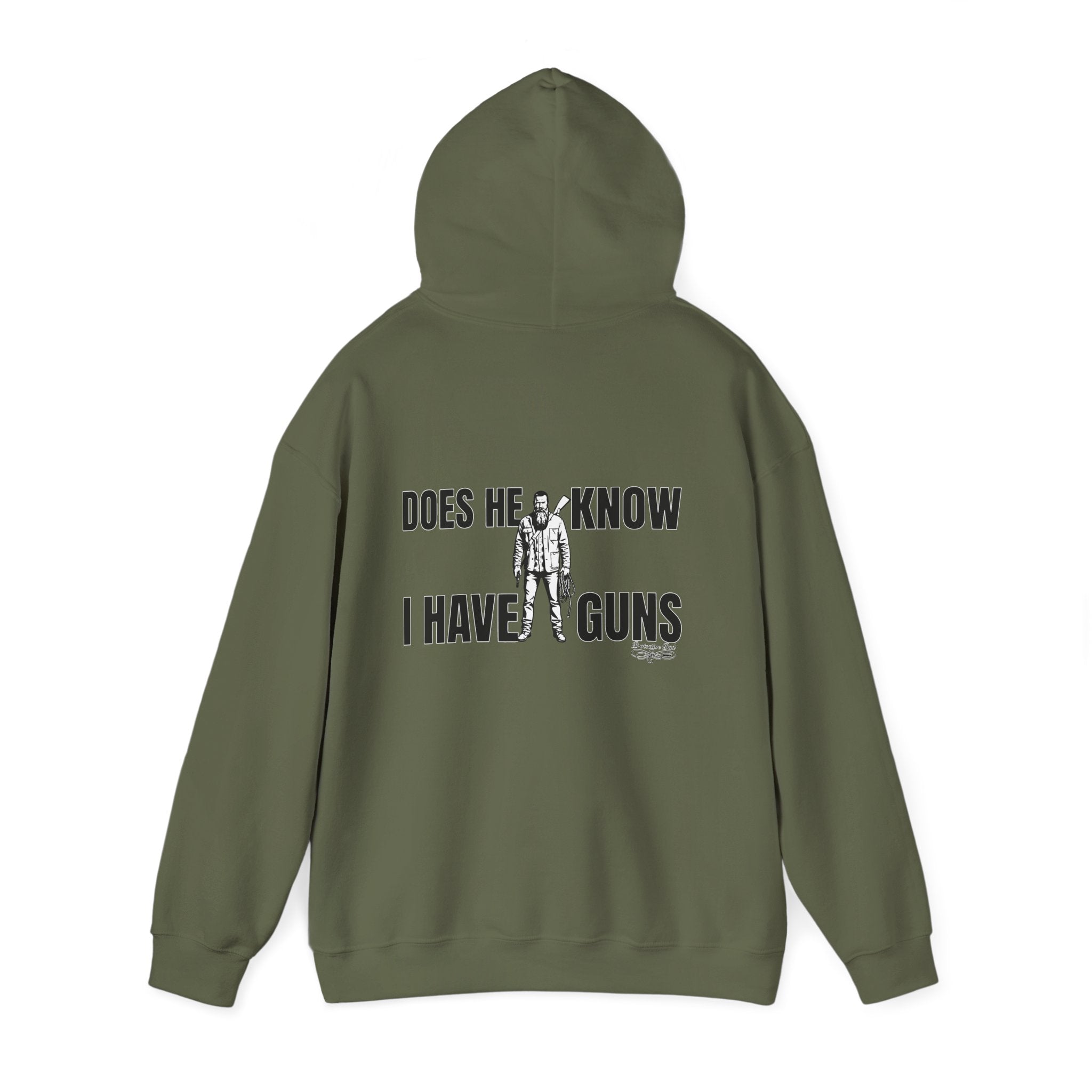 Protective Dad Does He Know Hoodie | Here’s Your Warning