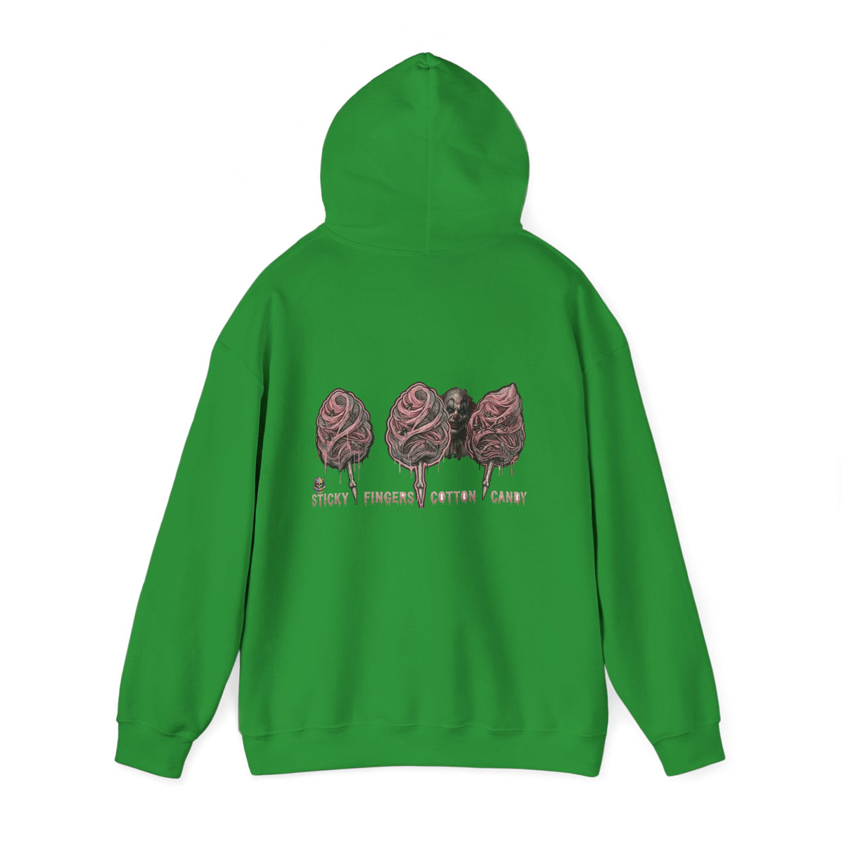 Cotton Candy Skullcream Hoodie — Sticky Fingers Band Graphic Pullover