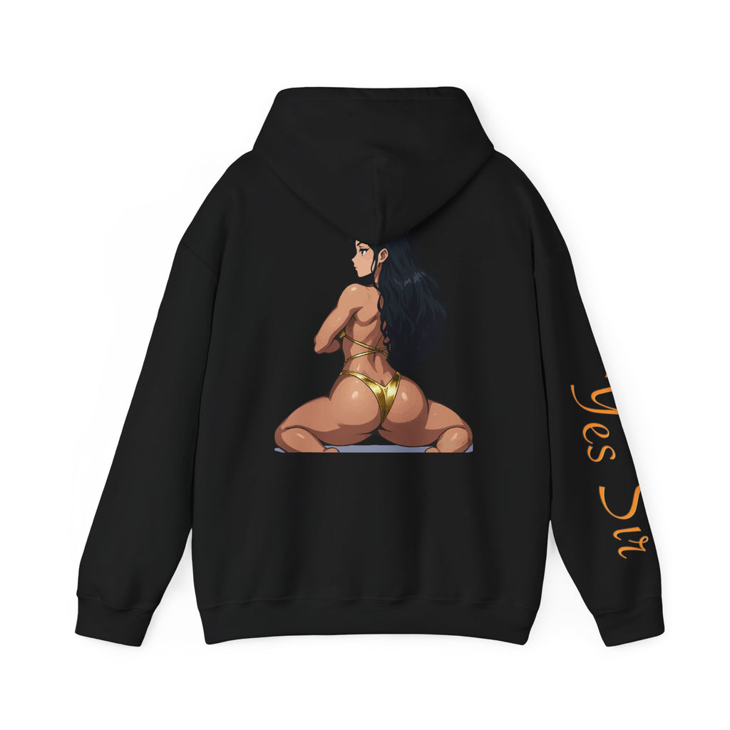 Attitude! Yes Sir Hoodie | Parental Advisory  for the Bearded