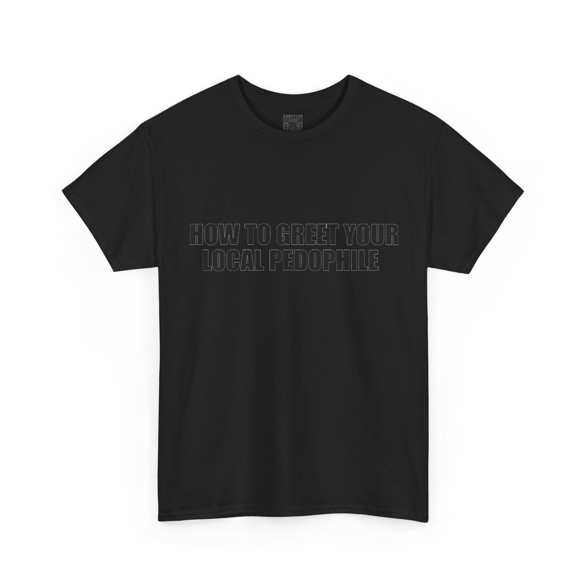 Protective Dad Greetings T-Shirt | Here’s Your Warning
