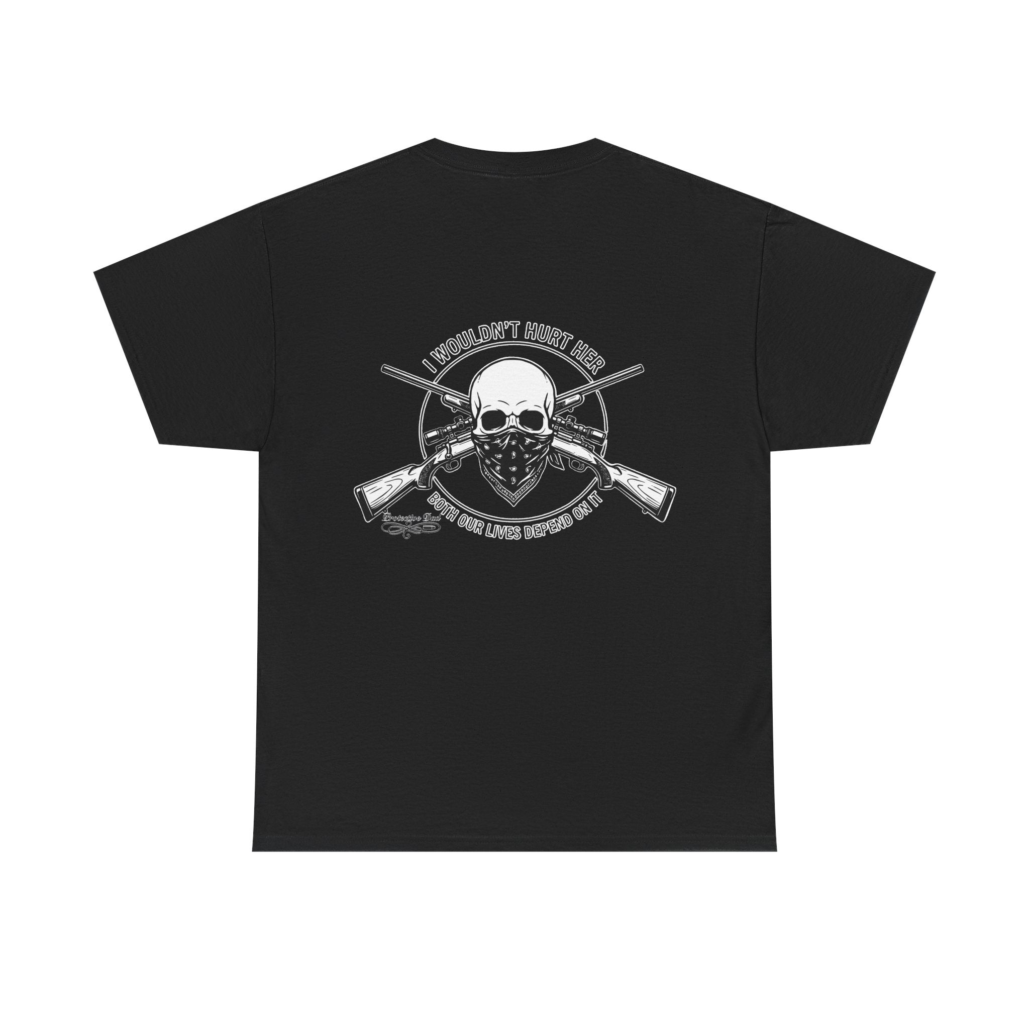 Protective Dad Rifles T-Shirt | Here’s Your Warning