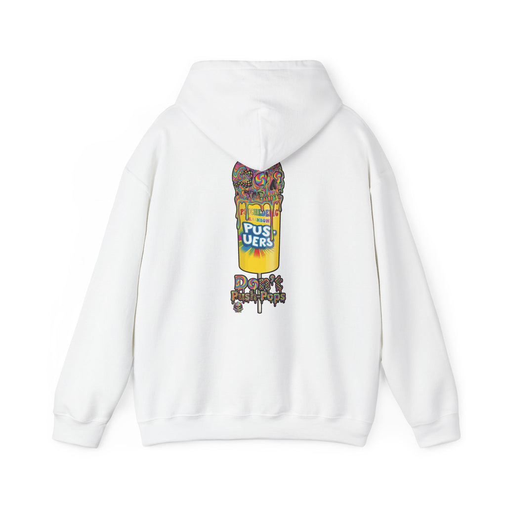 Skullcream-Don’t Push-Pops Hoodie | Dripping Skull Graphic