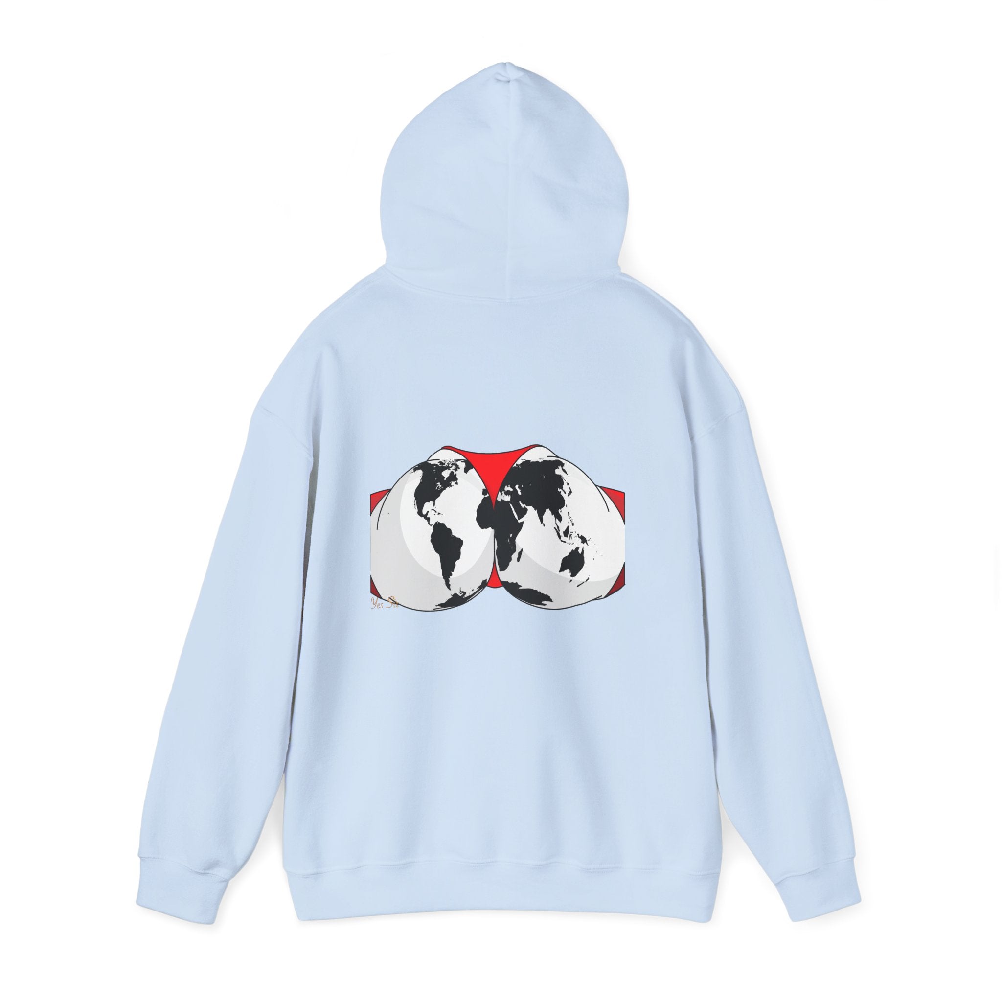 The World | Yes Sir Hoodie | Cherish It Graphic Hoodie