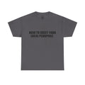 Protective Dad Greetings T-Shirt | Here’s Your Warning