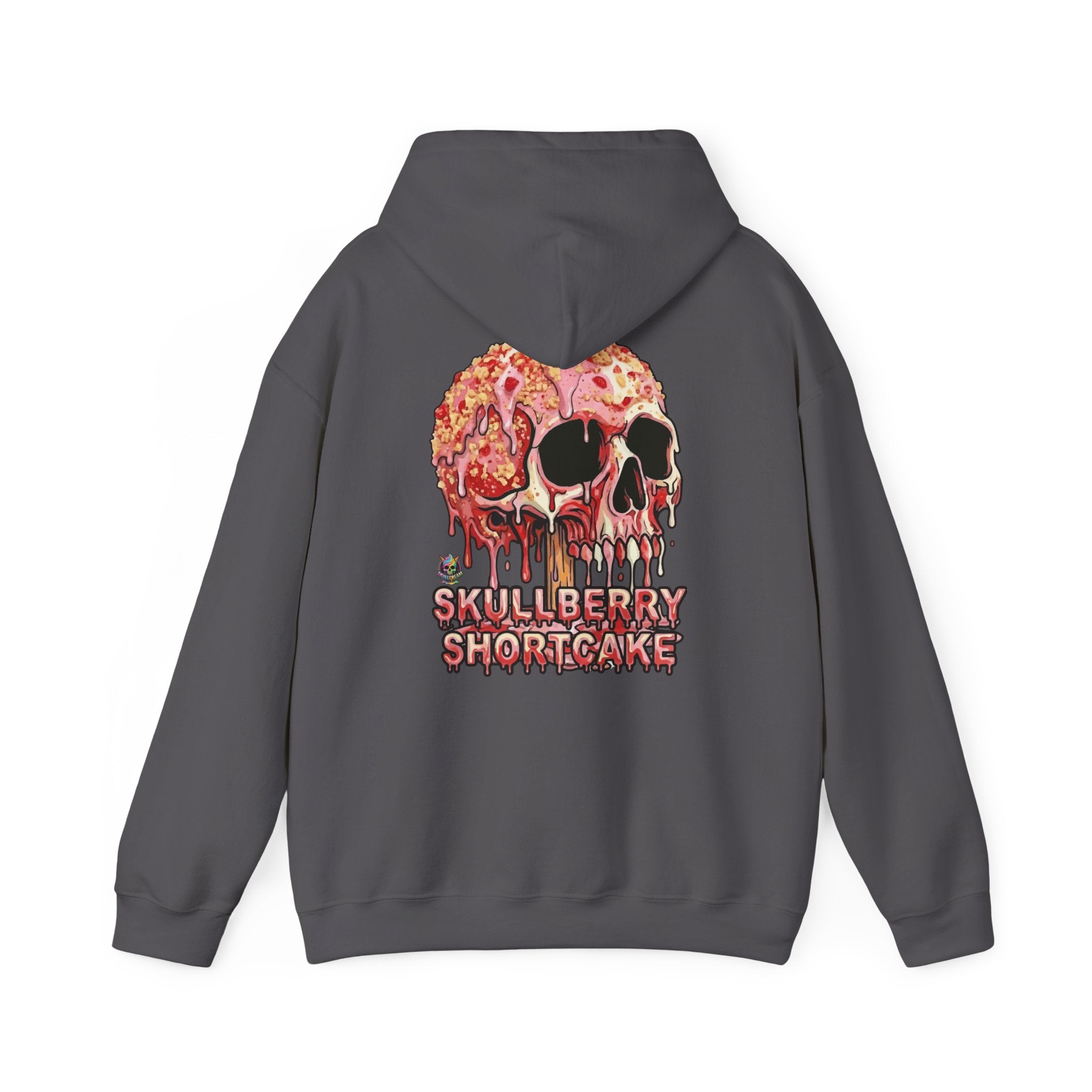 Skullcream-Skullberry Shortcake Hoodie | Dripping Skull Graphic
