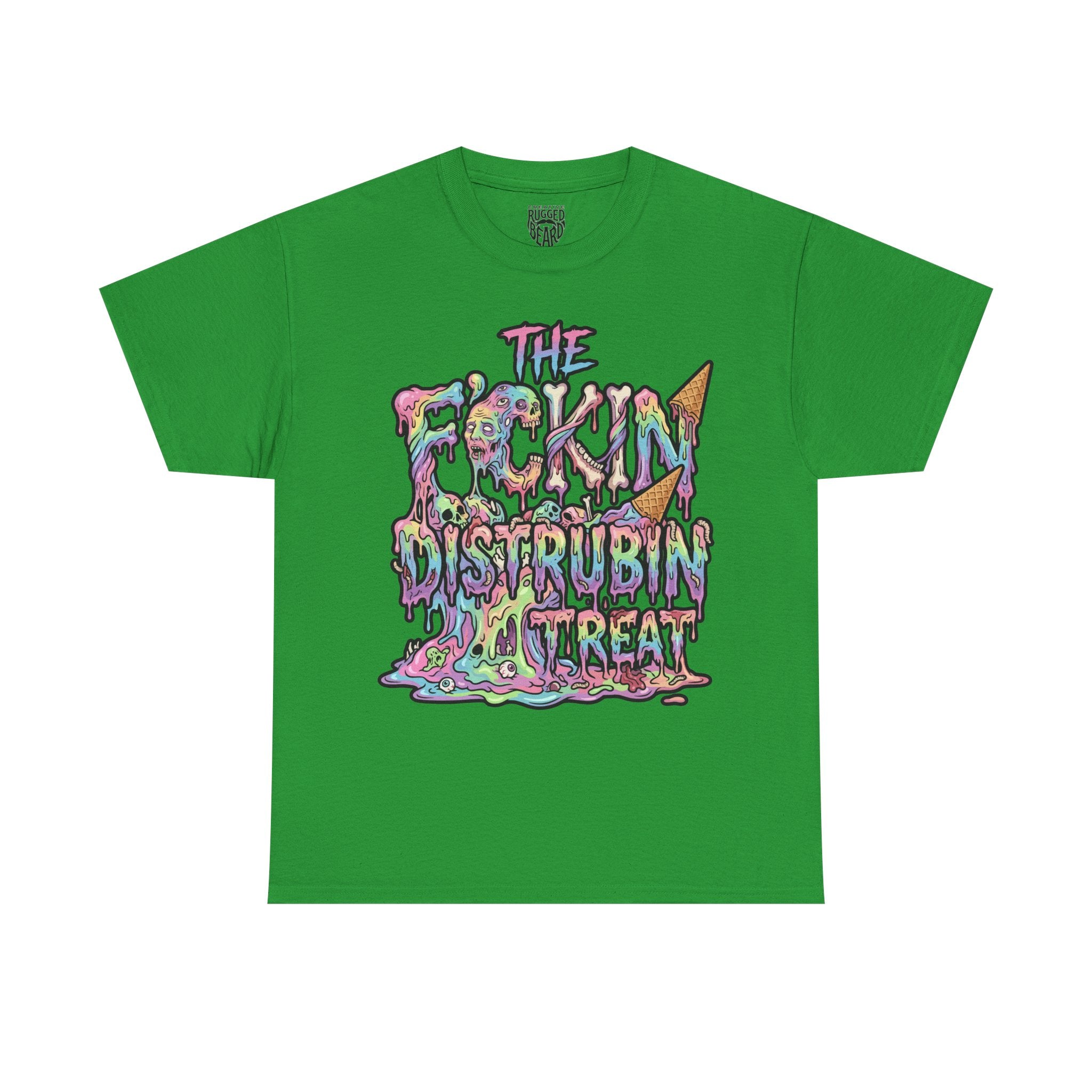 Skullcream-Goreo Crush Cream T-Shirt | Colorful Drip Graphic Tee