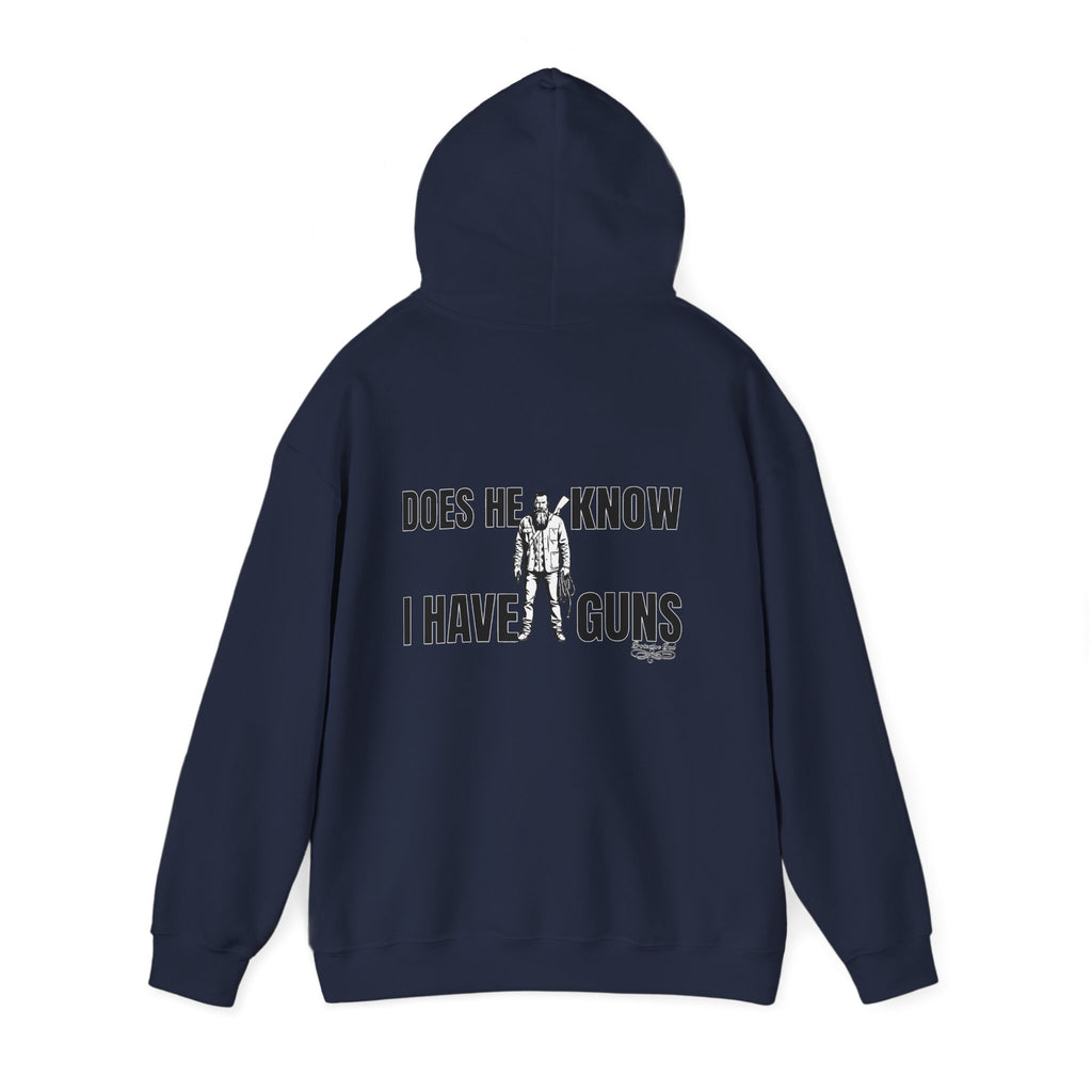 Protective Dad Does He Know Hoodie | Here’s Your Warning