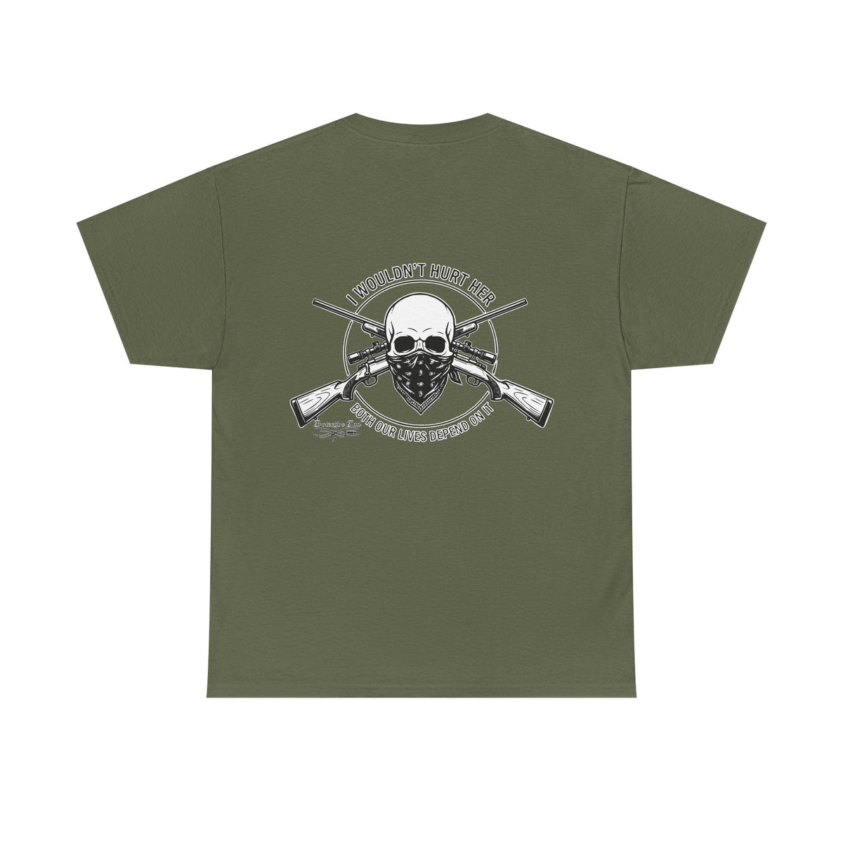Protective Dad Rifles T-Shirt | Here’s Your Warning