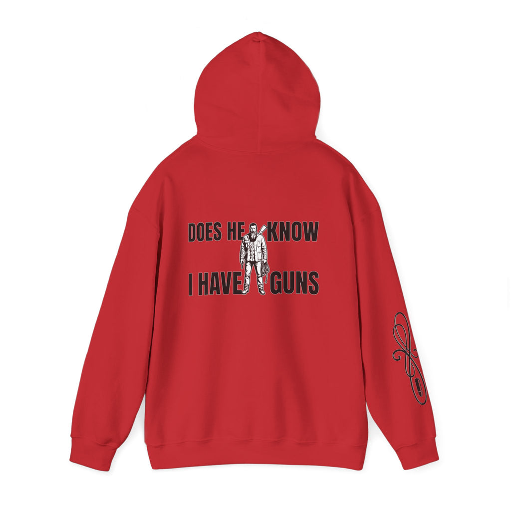 Protective Dad Does He Know Hoodie | Here’s Your Warning