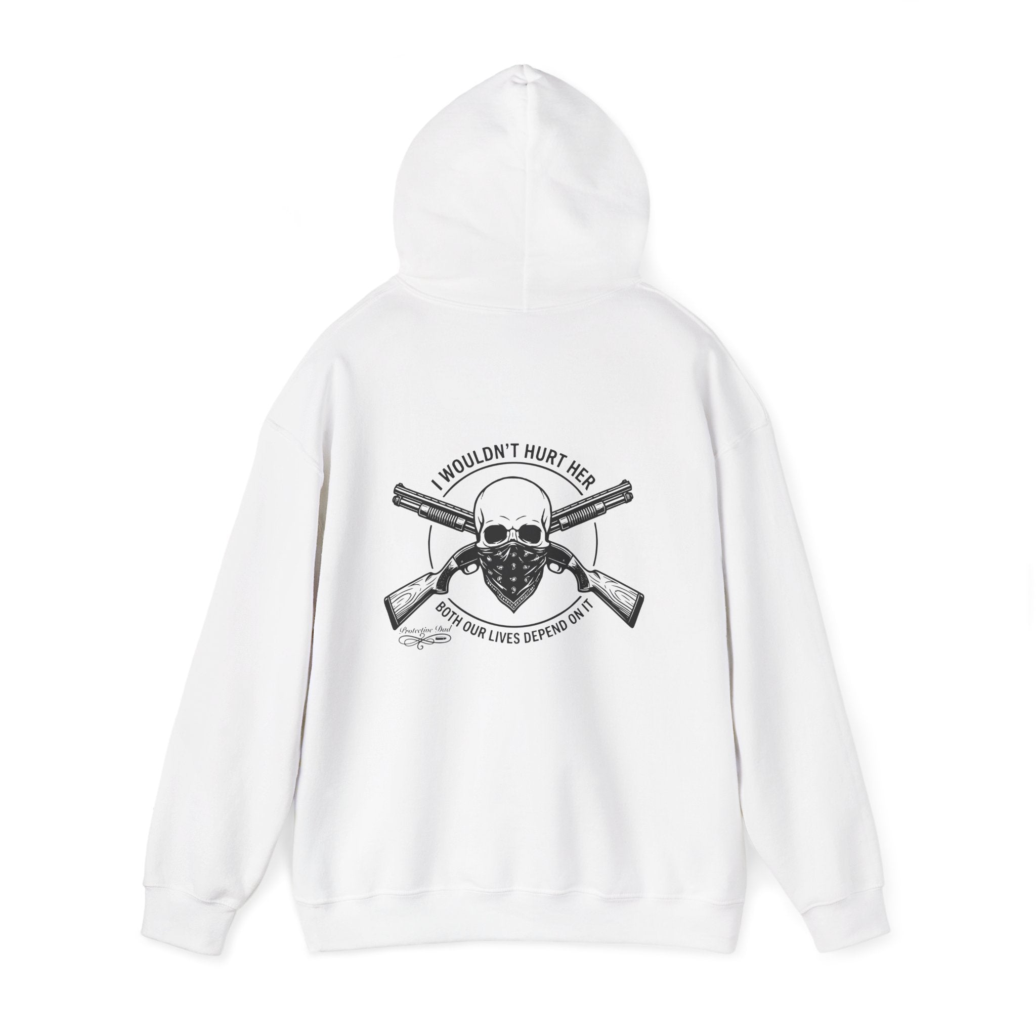 Protective Dad Shotguns - Hoodie | Here’s Your Warning