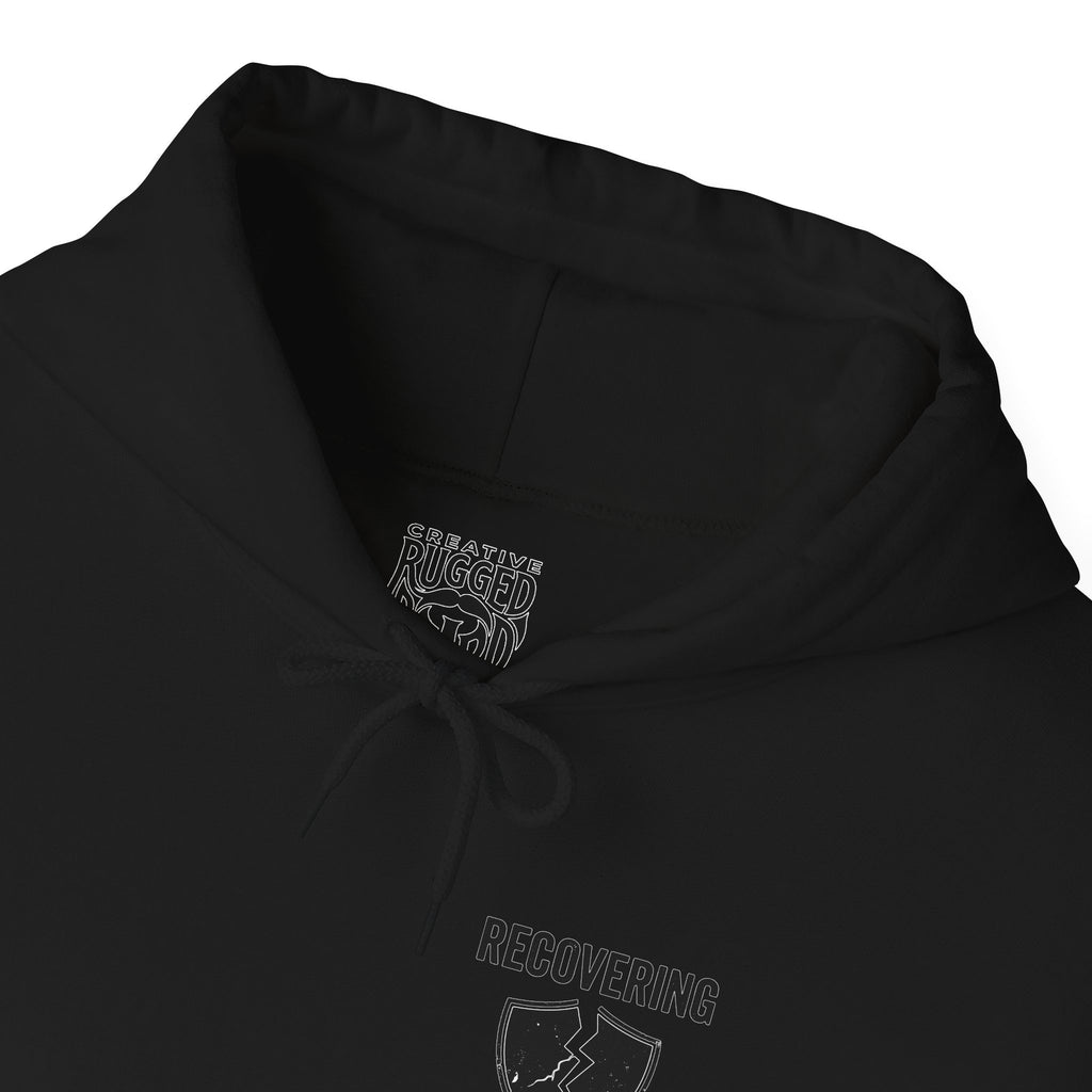 Addicted | Yes Sir Hoodie | Recovering Addict Graphic Hoodie