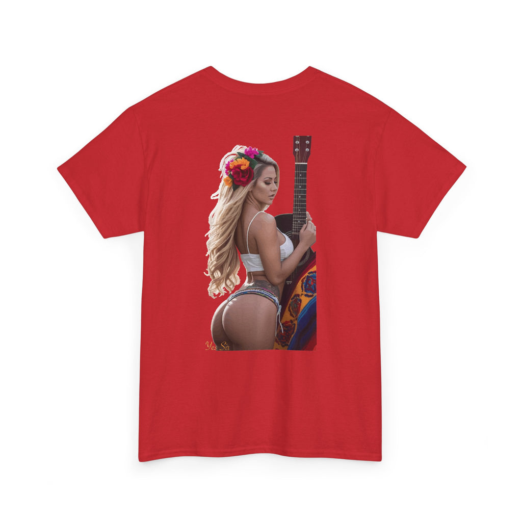 Pretty Flowers-Yes Sir T-Shirt | Parental Advisory  for the Bearded