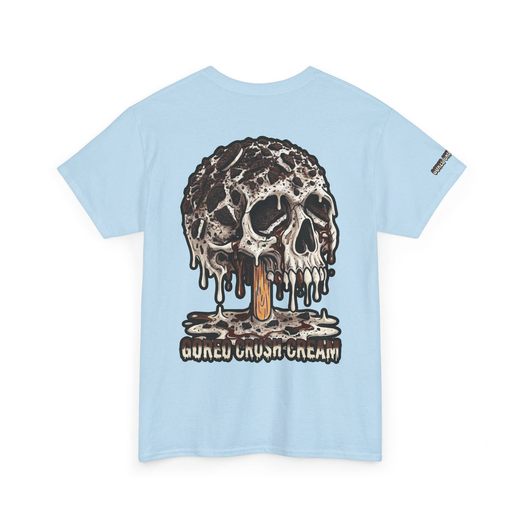 Skullcream-Goreo Crush Cream T-Shirt | Colorful Drip Graphic Tee