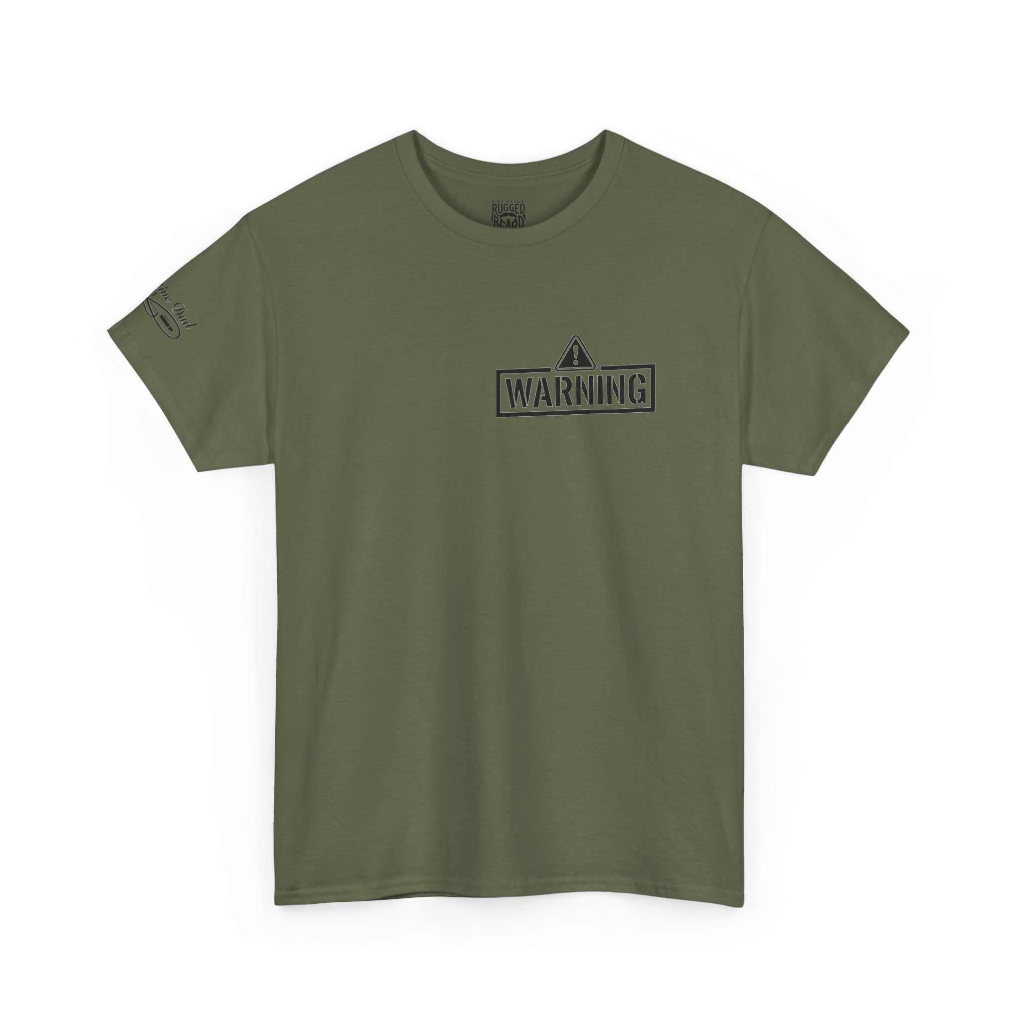 Protective Dad Pistols T-Shirt | Here’s Your Warning