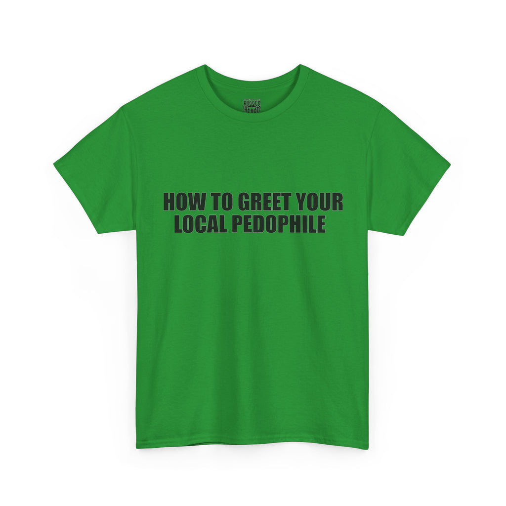 Protective Dad Greetings T-Shirt | Here’s Your Warning