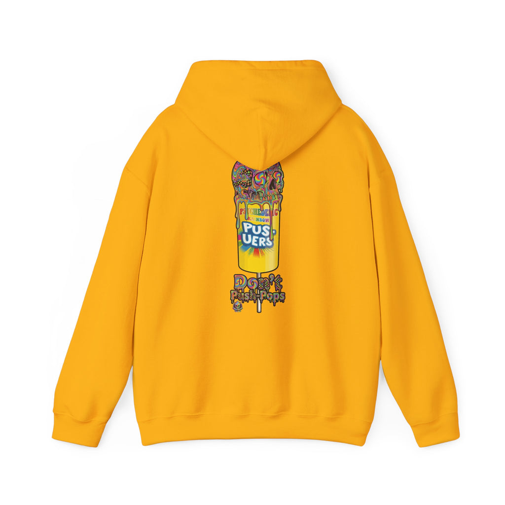 Skullcream-Don’t Push-Pops Hoodie | Dripping Skull Graphic