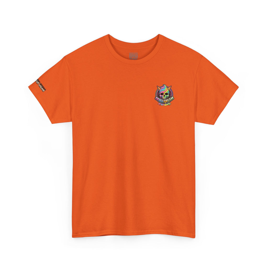 Skullcream-Goreo Crush Cream T-Shirt | Colorful Drip Graphic Tee