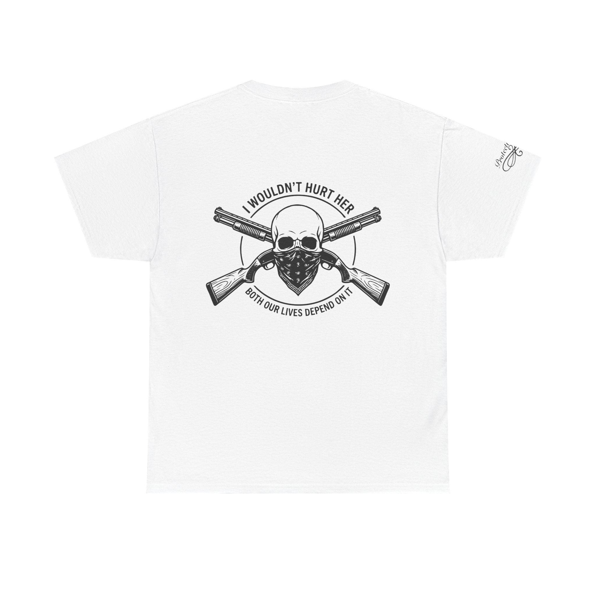 Protective Dad Shotguns T-Shirt | Here’s Your Warning