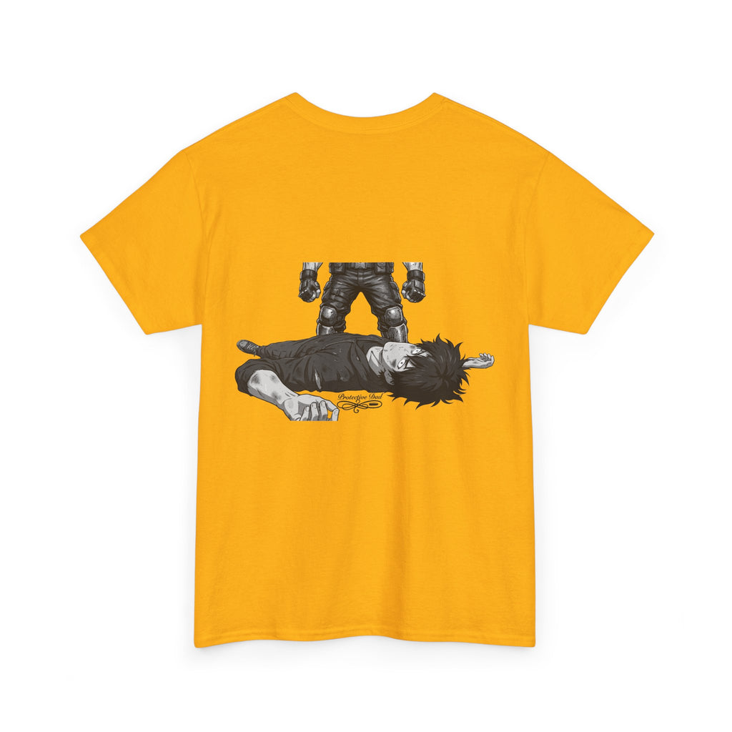 Protective Dad Greetings T-Shirt | Here’s Your Warning