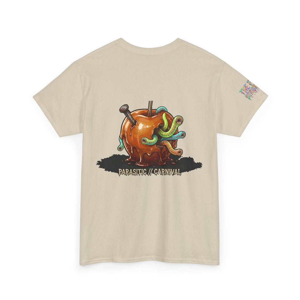 Skullcream Carnival Caramel Apple - Spooky Candy Apple Graphic T-Shirt