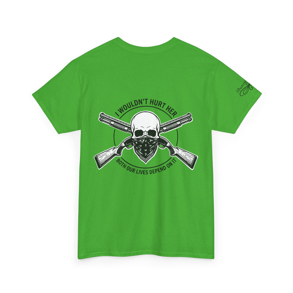 Protective Dad Shotguns T-Shirt | Here’s Your Warning