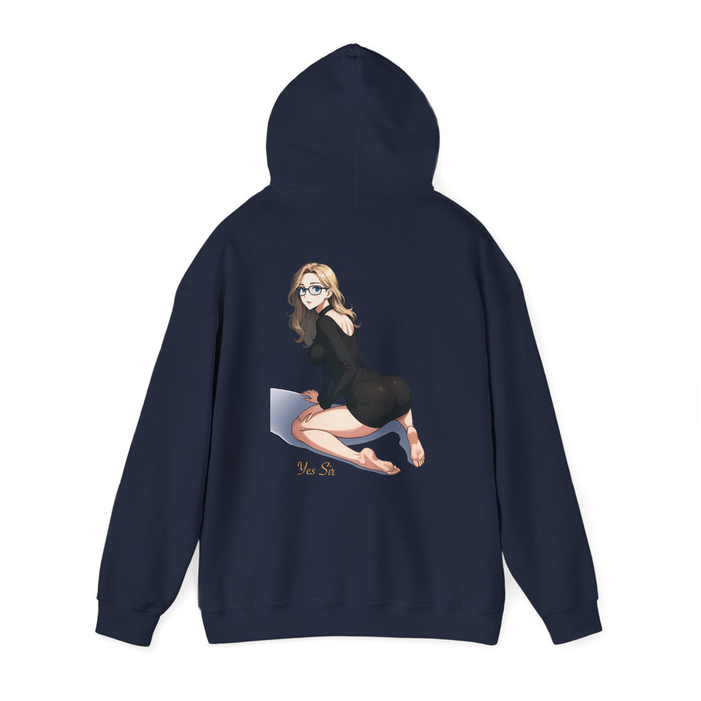Oopies! Yes Sir Hoodie | Parental Advisory  for the Bearded