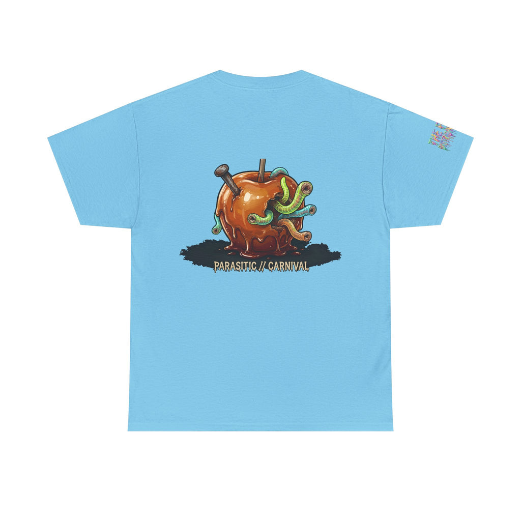Skullcream Carnival Caramel Apple - Spooky Candy Apple Graphic T-Shirt