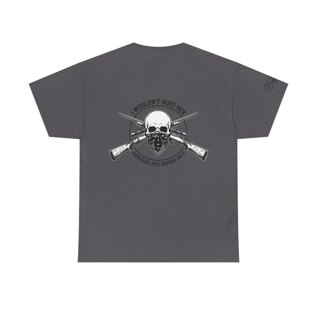 Protective Dad Rifles T-Shirt | Here’s Your Warning