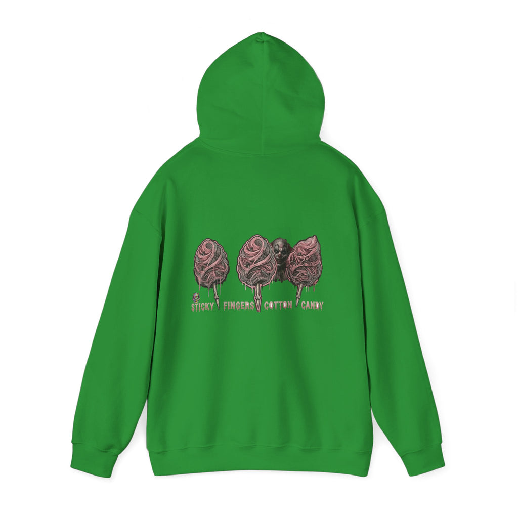 Cotton Candy Skullcream Hoodie — Sticky Fingers Band Graphic Pullover