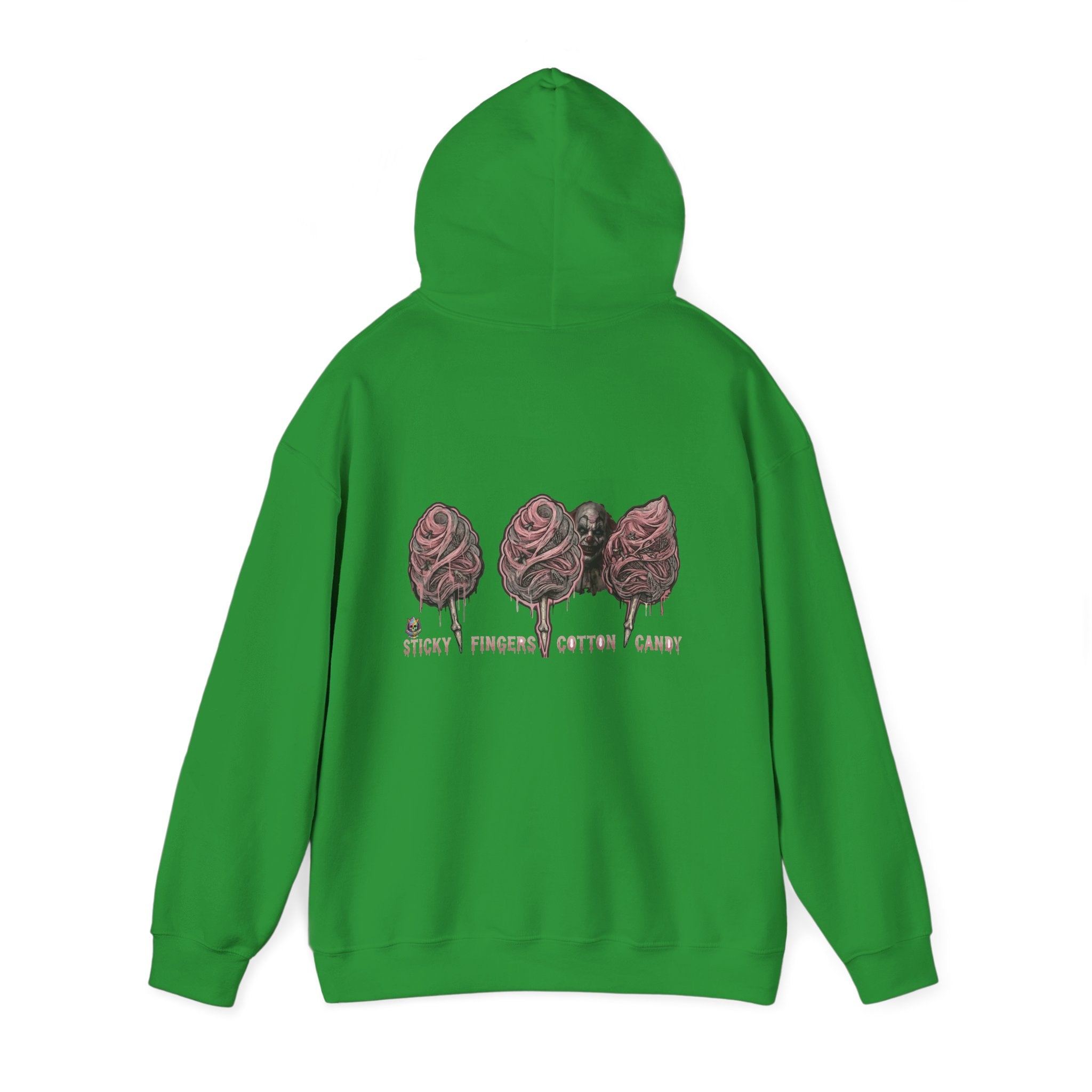 Cotton Candy Skullcream Hoodie — Sticky Fingers Band Graphic Pullover
