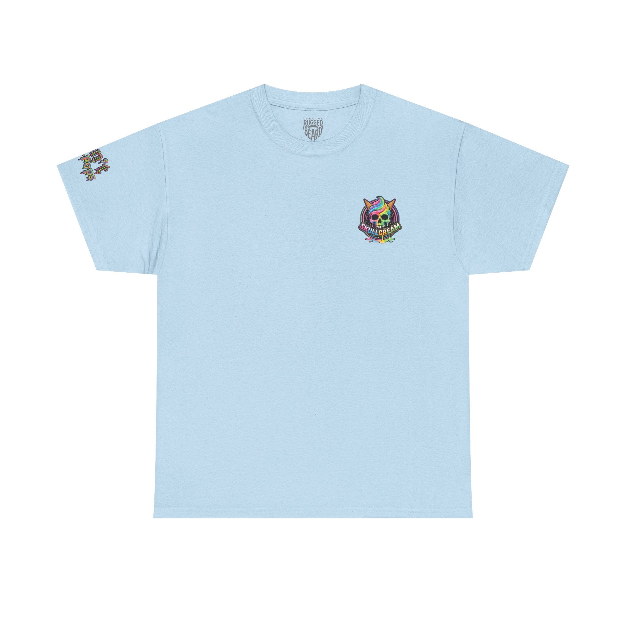 Skullcream-Don’t Push-Pops T-Shirt | Colorful Drip Graphic Tee