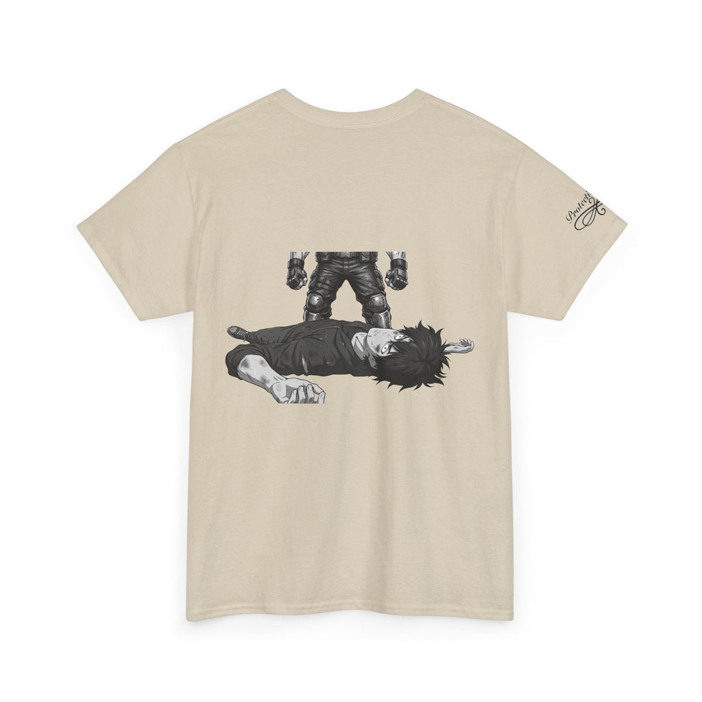 Protective Dad Greetings T-Shirt | Here’s Your Warning