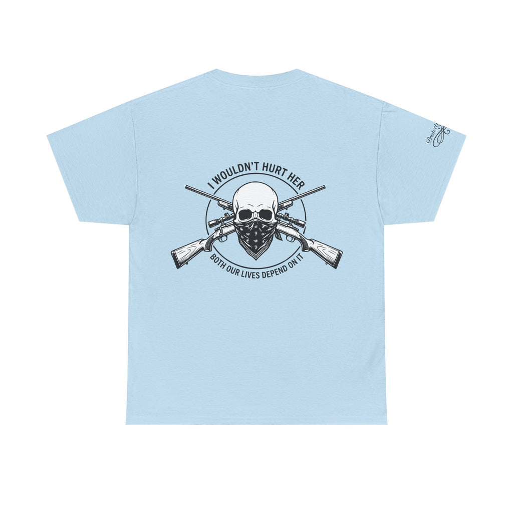 Protective Dad-Rifles T-Shirt | Here’s Your Warning