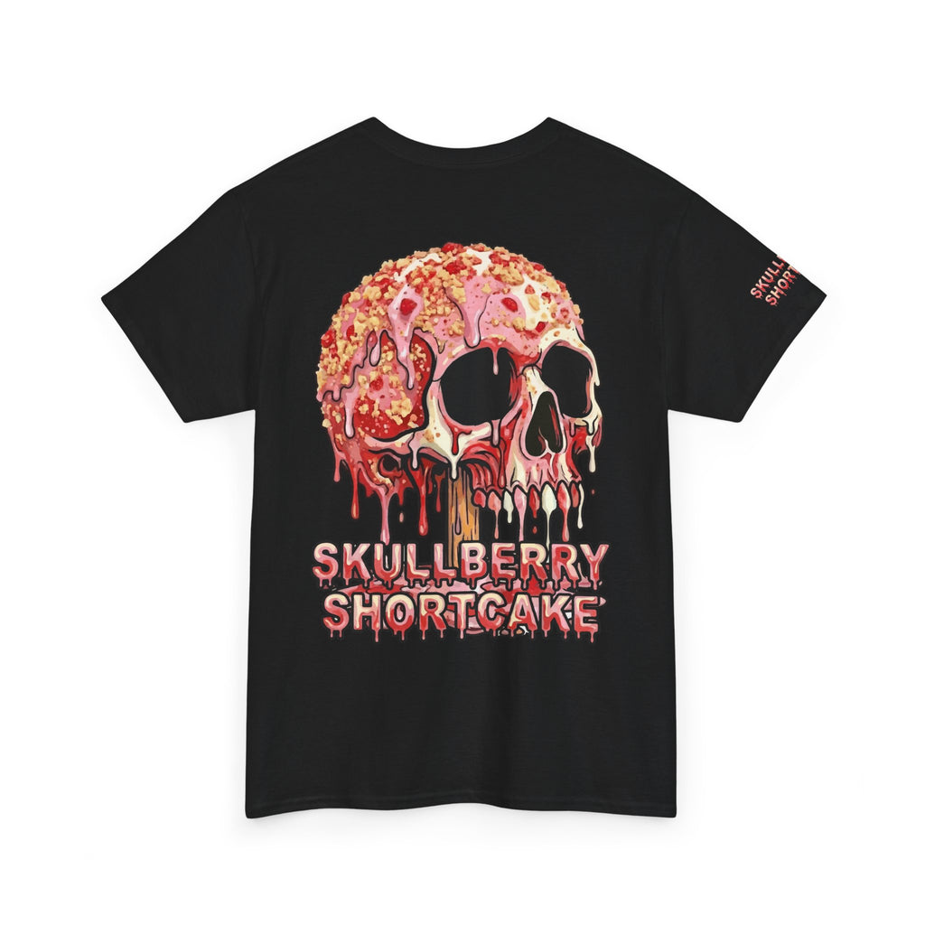 Skullcream-Skullberry Shortcake T-Shirt | Colorful Drip Graphic Tee