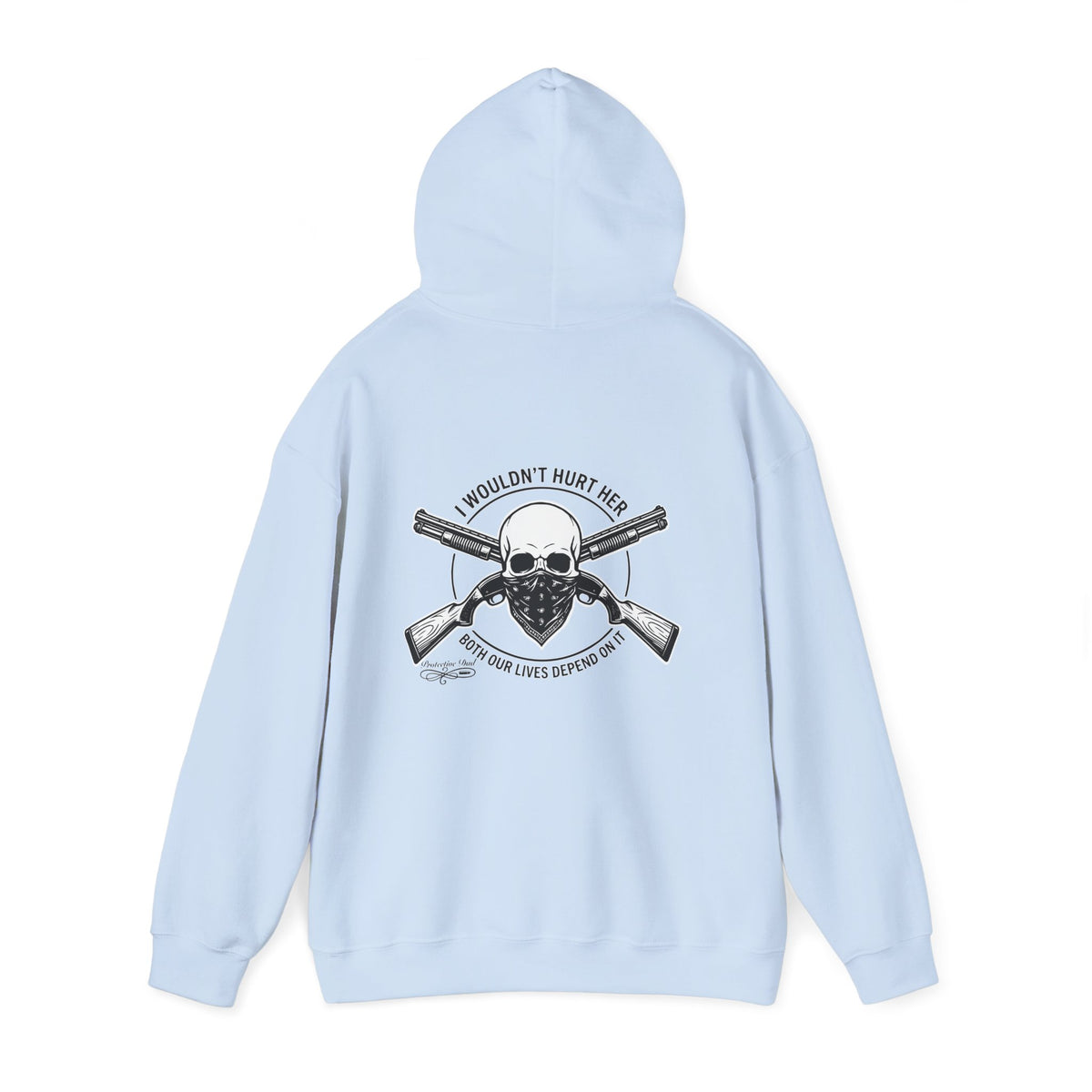 Protective Dad Shotguns - Hoodie | Here’s Your Warning