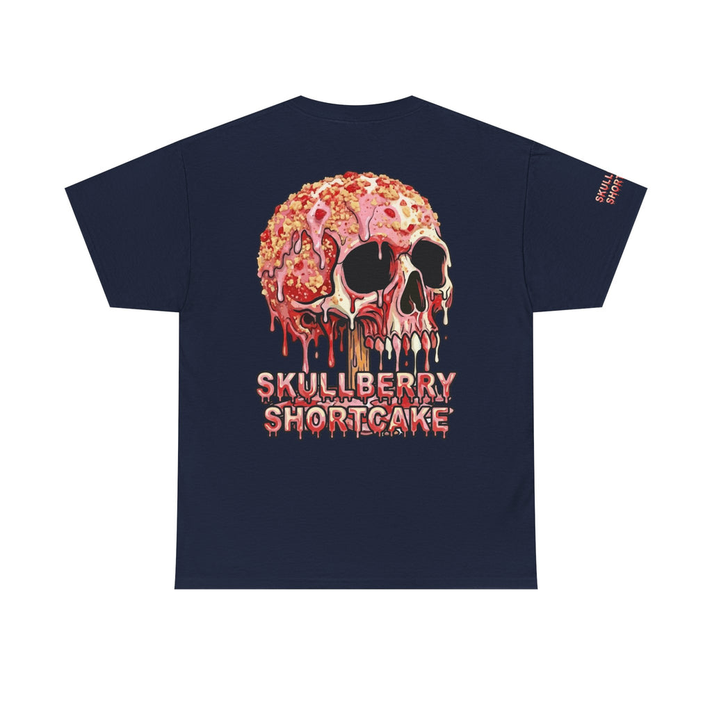 Skullcream-Skullberry Shortcake T-Shirt | Colorful Drip Graphic Tee