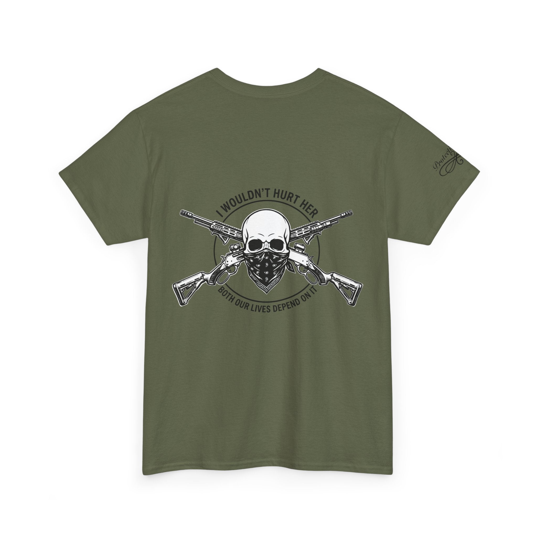 Protective Dad Lever Actions T-Shirt | Here’s Your Warning