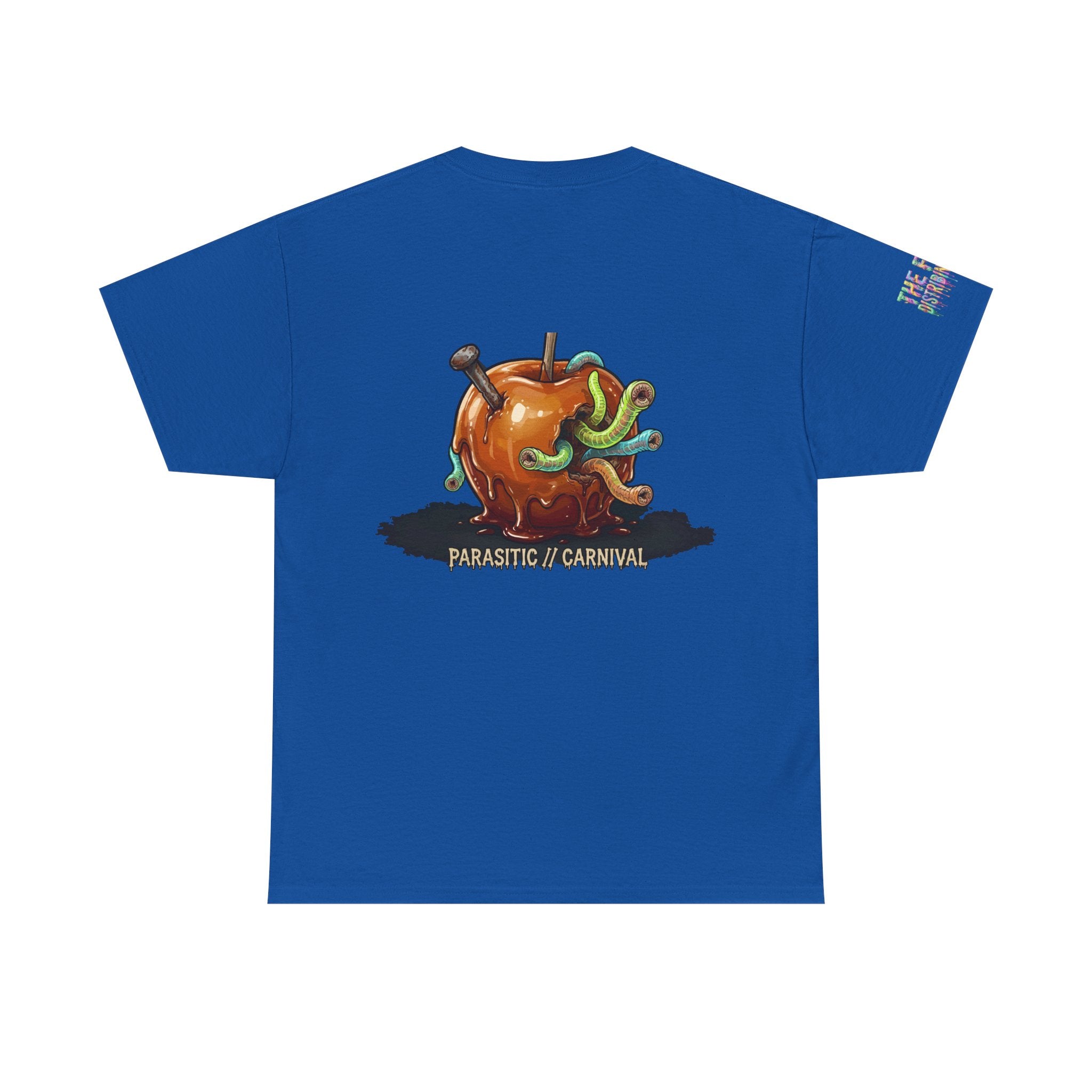 Skullcream Carnival Caramel Apple - Spooky Candy Apple Graphic T-Shirt