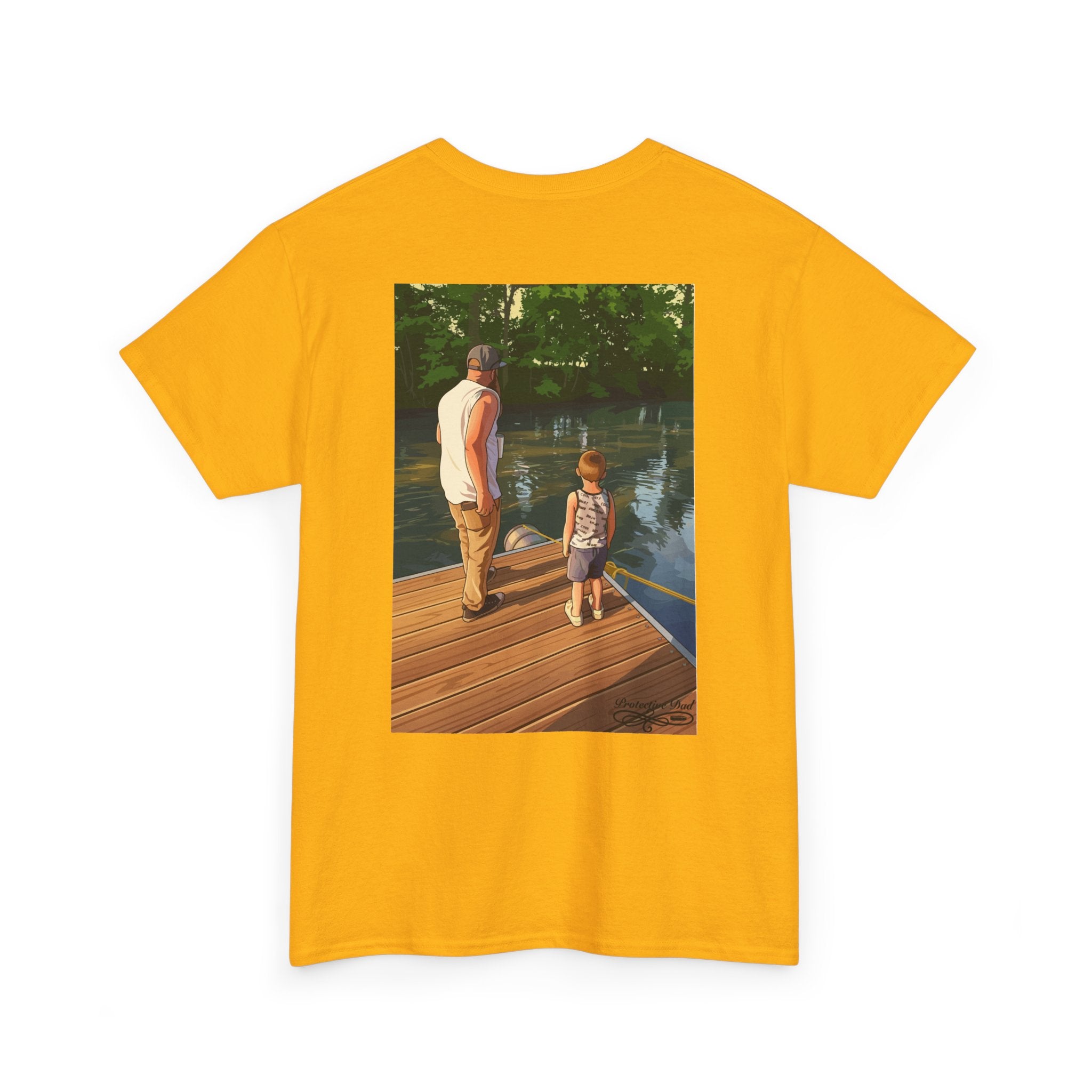 Protective Dad Father-n-Son Love T-Shirt | He’s Protected Too